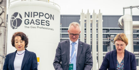 Inauguration of new production plant for biogenic CO₂ and dry ice