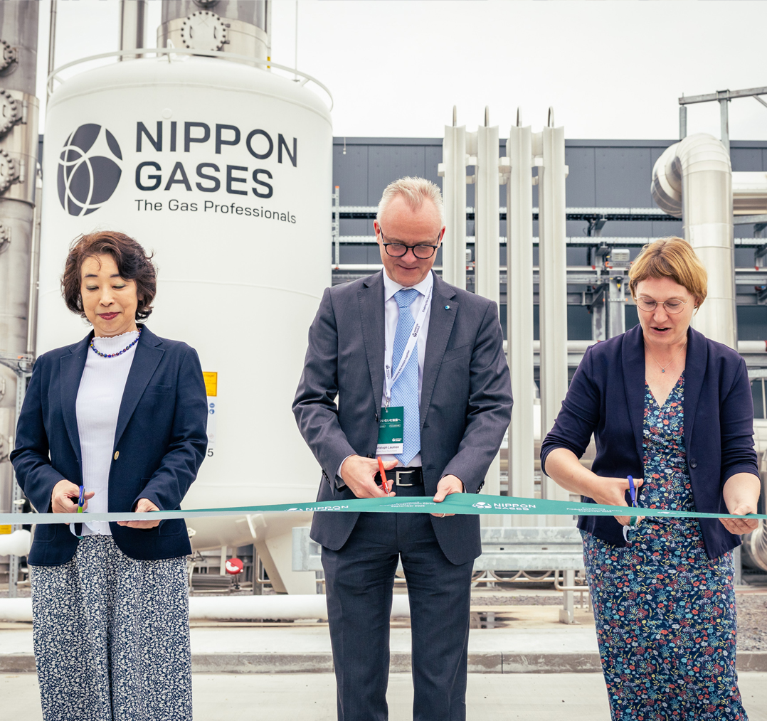 Inauguration of new production plant for biogenic CO₂ and dry ice