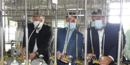 Neue Abfüllanlage für medizinischen Sauerstoff am Nippon Gases Standort Bopfingen