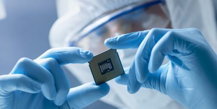 Los gases industriales en la fabricación de chips electrónicos
