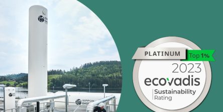 Nippon Gases obtiene la medalla EcoVadis de Platino