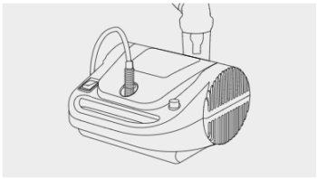 Portable ultrasonic nebulizer