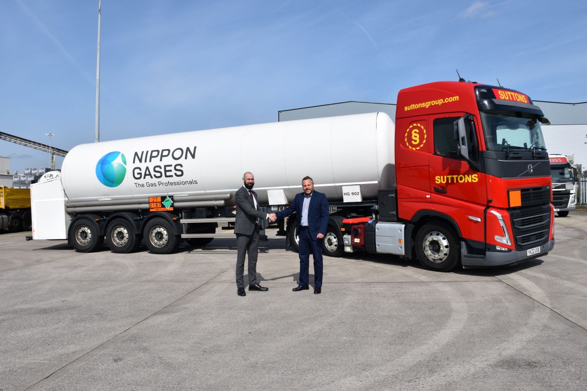 Suttons Tankers Awarded Nippon Gases Contract For A Further 3-Year Term