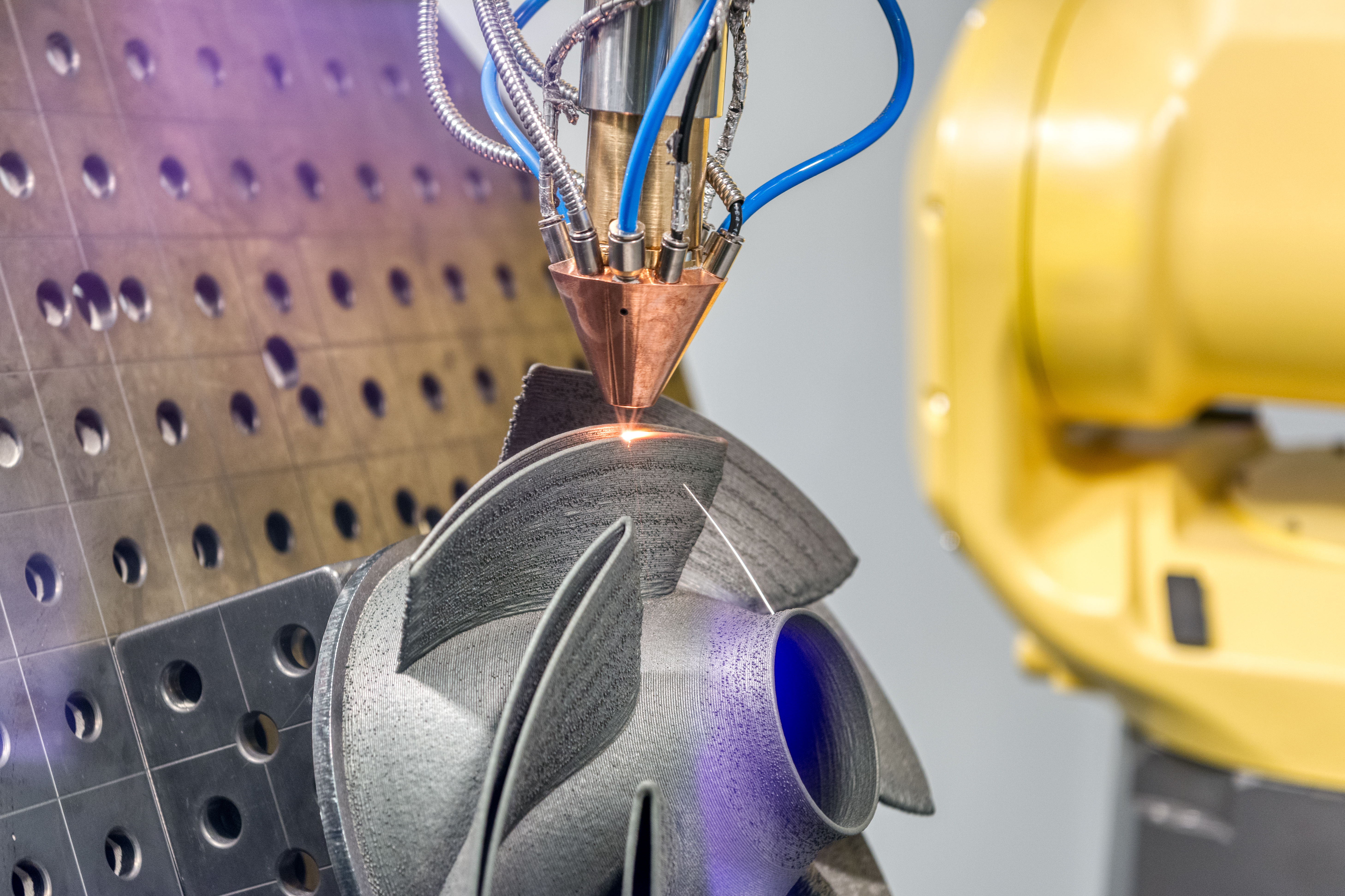 3d,Metal,Printer,Produces,A,Steel,Part.,Revolutionary,Additive,Technology