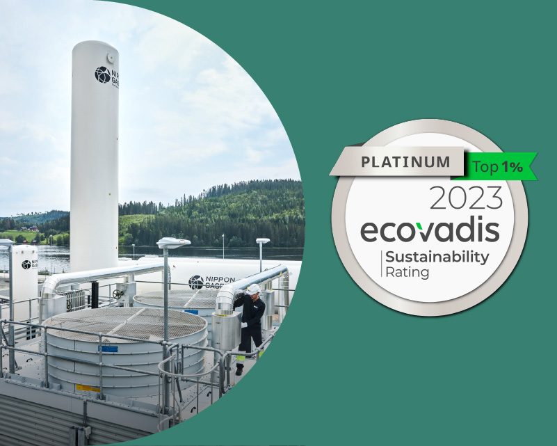 Nippon Gases Europe ottiene la Medaglia di Platino EcoVadis
