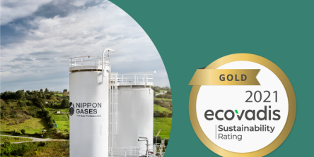 Nippon Gases tildeles EcoVadis gullmedalje