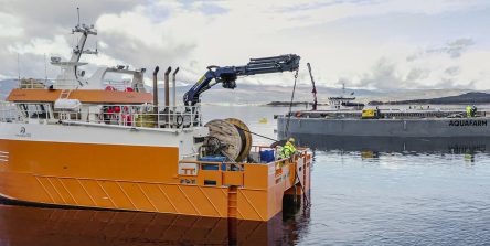 Offshore oksygenledning