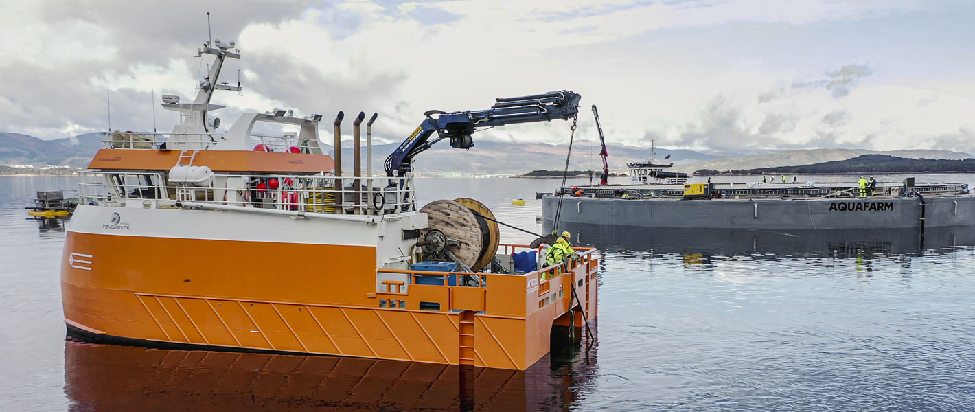 Offshore oksygenledning